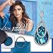 J.NINA Sapphire Alpine Lakes Pendant Necklace for Mothers Day Jewelry with Crystals Anniversary Birthday Gift for Girlfriend Wife Daughter Mother Sister Niece