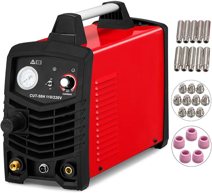 Plasma Cutter CUT50 Dual Voltage 110V 220V 50A Air Inverter Cutting