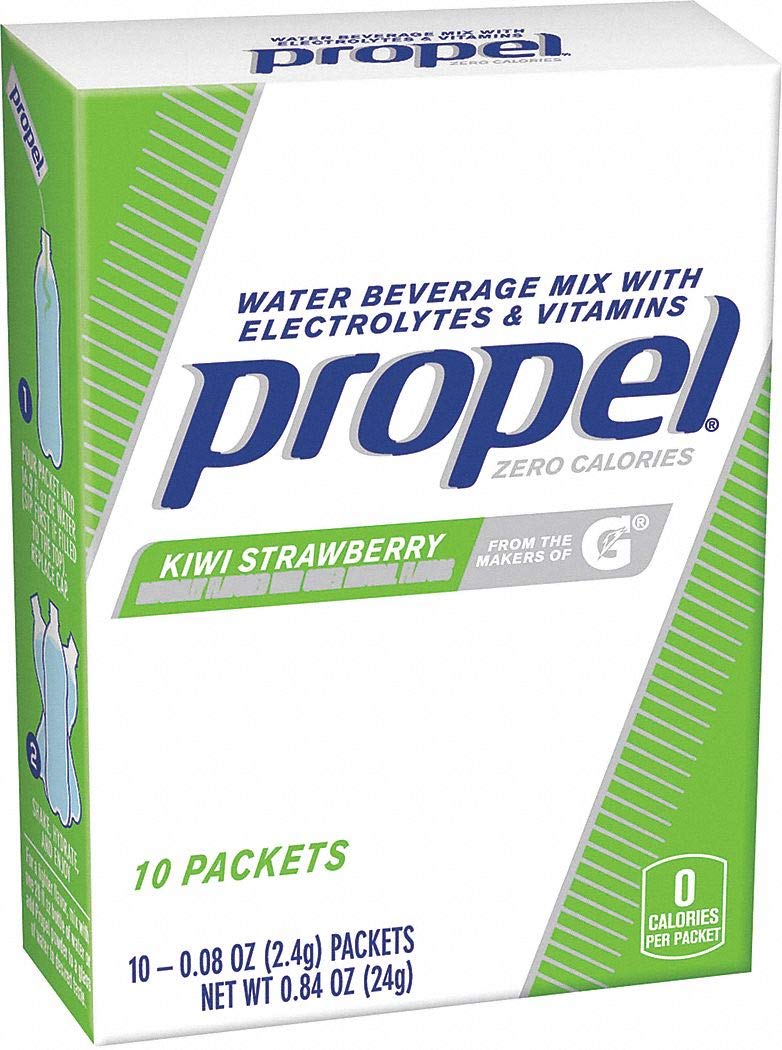 Beverage Powder Mix with Electrolytes 16 oz, Kiwi Strawberry, Pk10 (3 Pieces)