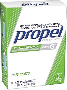 Beverage Powder Mix with Electrolytes 16 oz, Kiwi Strawberry, Pk10 (3 Pieces)