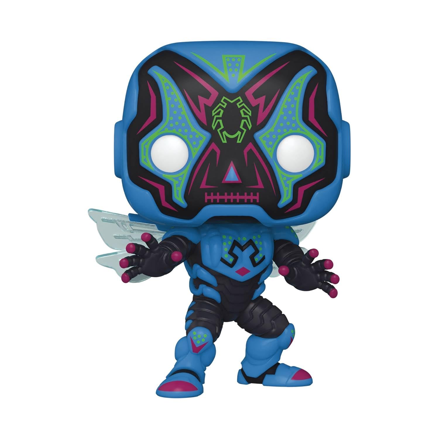 Funko POP! Heroes: Dia De Los DC - Blue Beetle - DC Comics - Collectable Vinyl Figure - Gift Idea - Official Merchandise - Toys for Kids & Adults - Comic Books Fans - Model Figure for Collectors