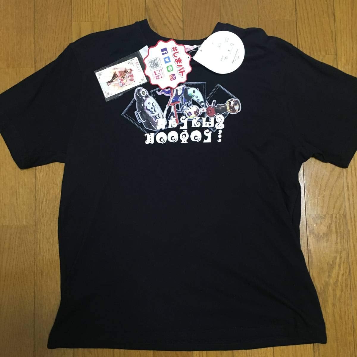 Amazon Lサイズしまむら 魔法少女まどかマギカ外伝 マギアレコード コラボｔシャツ タグ付き マギレコ イヌカレー アニメ 萌えグッズ 通販
