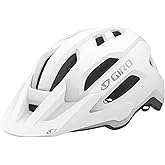 Giro Fixture II MIPS Mountain Bike Helmet for Men, Women, Kids, and Adults – Matte White/Grey Logo, Universal Adult (54–61 cm)
