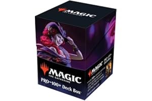 Ultra Pro - Outlaws of Thunder Junction 100+ Deck Box® Ft. Olivia for Magic: The Gathering, TCG collectible gaming accessory protective card deck holder