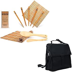 Delamu Sushi Making Kit &amp; Freezable Lunch Bag