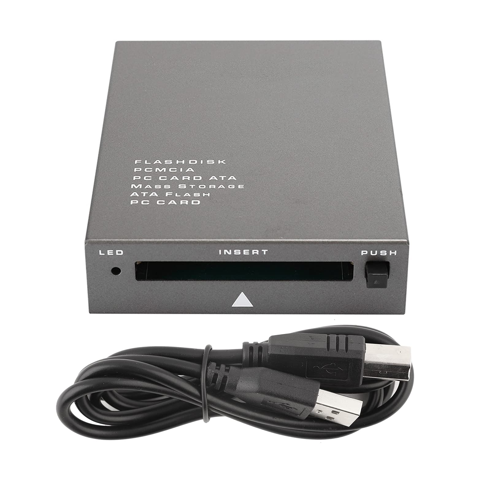 Photo 1 of USB 2.0 PCMCIA Card Reader, USB2.0 Interface to PC Card ATA, PCMCIA, PC Card Memory Card Reader Support 20MB-20G, Plug and Play, Hot Swap