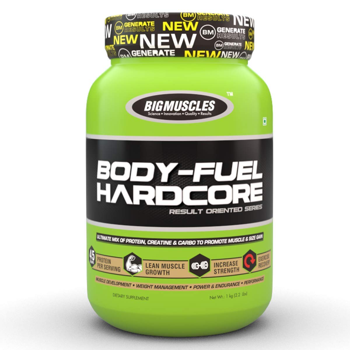 Bigmuscles Nutrition Bodyfuel Hardcore 2 2 Lbs Cookie Cream Amazon In Health Personal Care