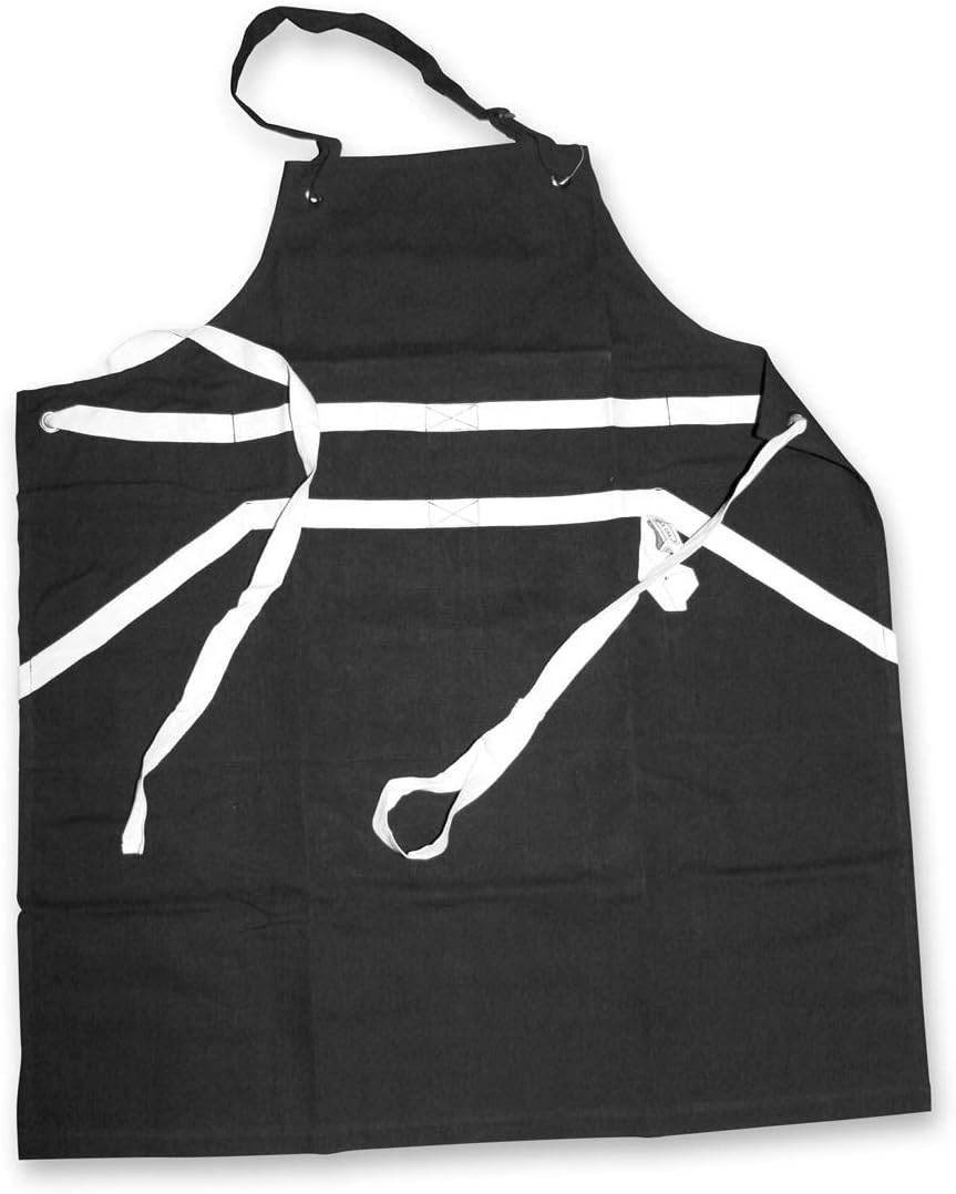 LE CREUSET 4-Layered Textile Chef’s Apron, Bibbed, Stain Resistant, Flint, 95000700444000 - Image 3