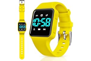 VTAIGE Potty Training Watch for Toddlers with Countdown, Magnetic Charging, Flashing Lights, Fun Music or Vibration Alerts - Waterproof Interactive Toilet Training Reminder for Boys & Girls Ages 2-9