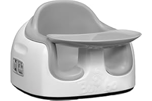 Bumbo 3-in-1 Multi-Seat for 6 to 36 Months, Travel Baby Feeding & Play Floor Seat, All-in-One Portable Booster with Tray & To