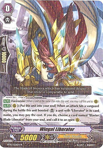 Cardfight!! Vanguard TCG - Wingal Liberator (BT10/026EN) - Booster Set 10: Triumphant Return of the King of Knights