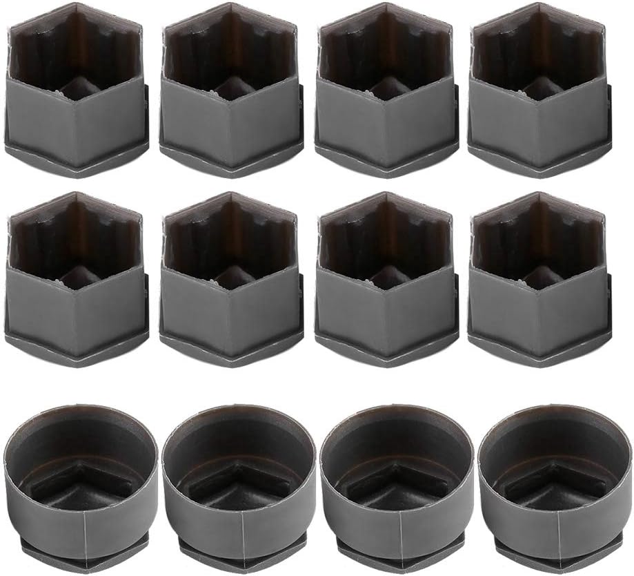 Qiilu Wheel Nut Cap Cover,16 * 17mm Wheel Screw Hex Wheel Bolt Lug Nut Tyre Cap Cover for Most for Car Wheels. (Grey) - Image 5
