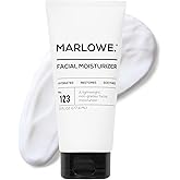 MARLOWE. No. 123 Facial Moisturizer 6 oz, Daily Face Lotion with Aloe Vera & Green Tea Extract, Hydrates, Nourishes, Restores & Soothes, Lightweight, Non-Greasy, Fresh Aloe Citron Scent