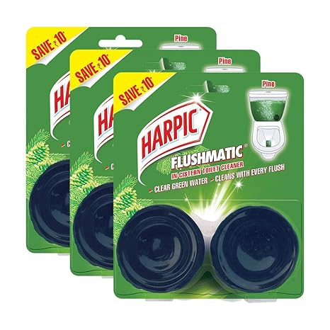 Harpic Flushmatic Twin Pine-100 g (Pack of 3)