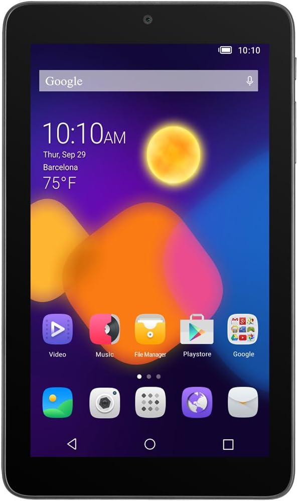 Alcatel OneTouch Pixi 3 Tablet 7 WiFi 512MB RAM 4GB Storage Android 4.4 Quad