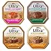 Nutro Ultra Dog Food 4 Flavor 8 Can Bundle: (2) Ultra Shiny Coat Boost Salmon, (2) Ultra Anitoxidant Boost Chicken, (2) Ultra Protein Boost Turkey & (2) Ultra Protein Boost Chicken, 3.5 Oz Ea (8 Tot)