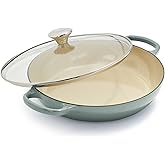 Le Creuset Buffet Casserole with Glass Lid, 3.5 qt, Sea Salt