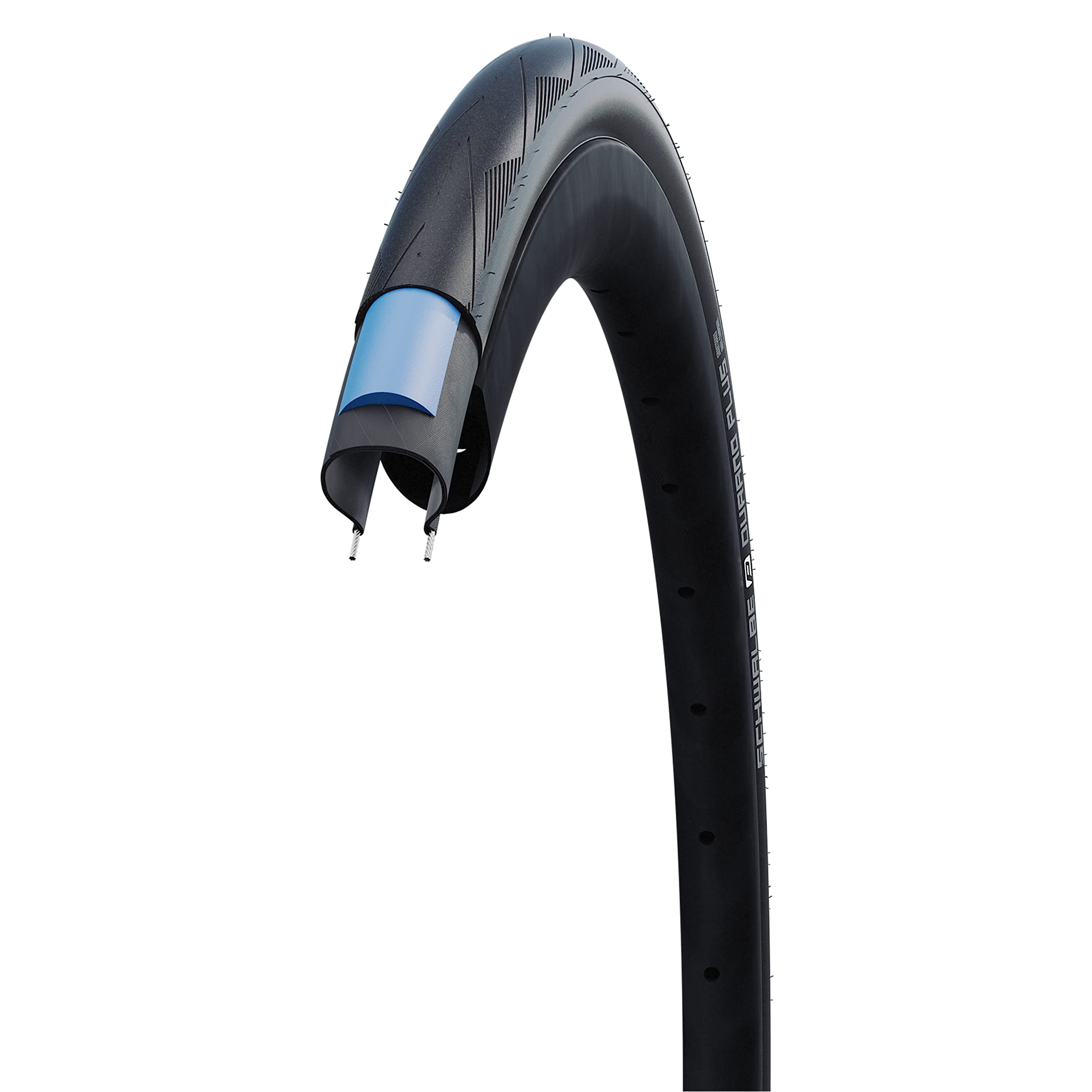 Schwalbe Faltreifen Durano Plus HS464, HS464-Pneumatico pieghevole, colore nero Unisex-Adulto, 28" 700x25C 25-622