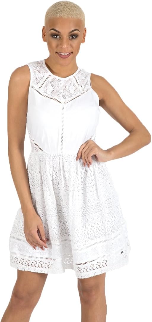 Superdry white lace dress Clearance