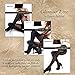 Laura Baldini Nylon/Spandex Mistero Opaque Tights, Sizes S-L, 1 Pair, Black
