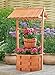 Sunjoy Garden Fir Wishing Well - Natural Color