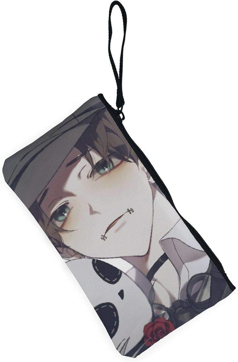 Amazon イケメン イラスト カッコいい 人気 キャンバス財布 コインケース 筆箱 ポーチ 小物入れ 小銭入れ 多機能 おしゃれ シンプル柄 ギフト 収納 持ち運び便利 カード メンズ レディース Dfgvdfxgfxhfx 財布