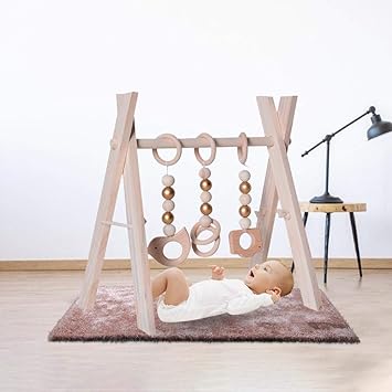 wooden play gym amazon