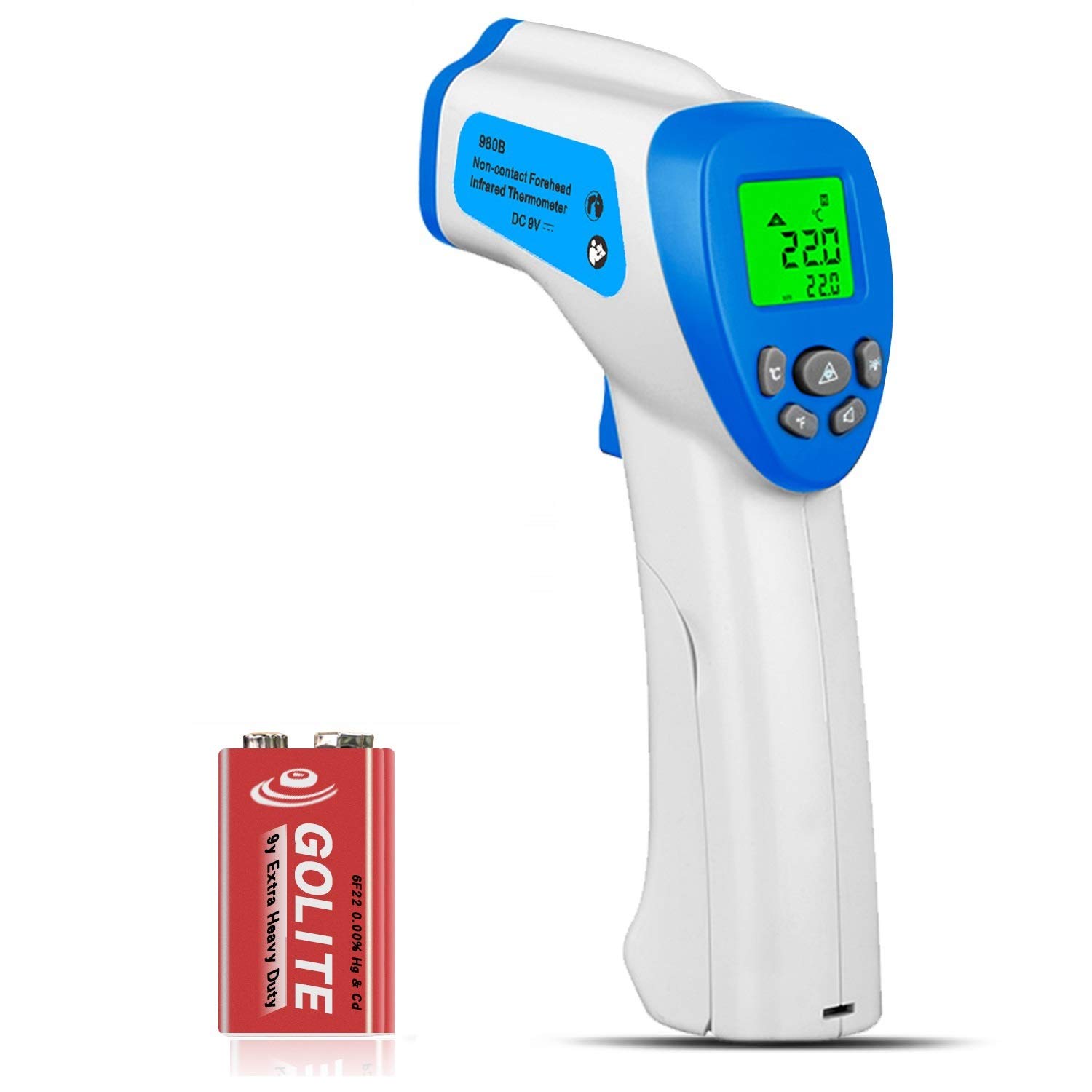 Non Contact Digital Infrared Thermometer, Handheld Laser Temperature