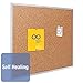 Quartet Cork Board, Bulletin Board, 2' x 1.5' Corkboard, Aluminum Frame (2301)