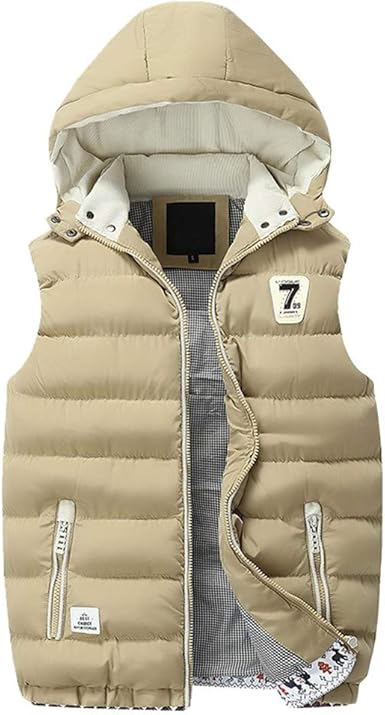 doudoune sans manche epaisse homme