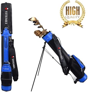 Amazon 2020最新版 ゴルフ クラブケース セルフスタンド ゴルフ