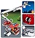 Sluban M38-B0627 Firefighting Series Blocks Vehicle Bricks Toy Helicopter (394 Piece), Elevating Platform Fire Truck and Plane