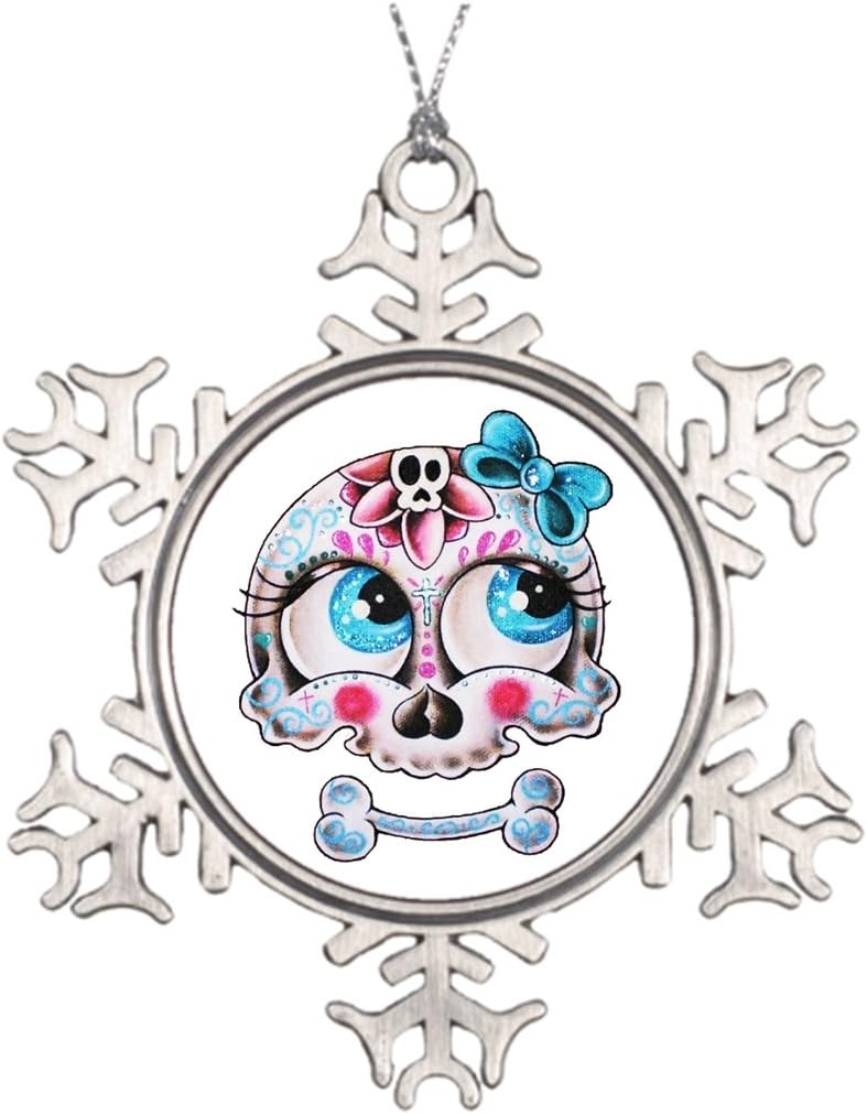 girly skull ornaments