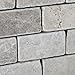Silverado Gray 2X4 Marble Tumbled Mosaic Tile