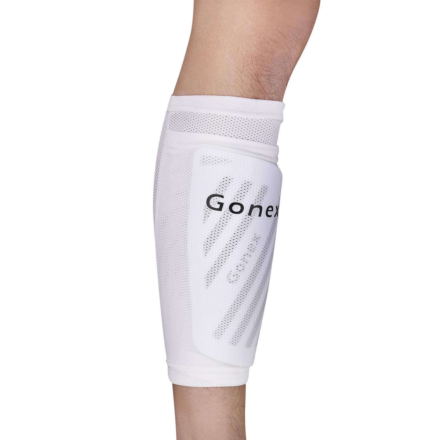  Gonex Soccer Shin Guards for Kids Adult, Youth Shin Guards Slip in