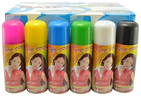 Amazon Com Temporary Hair Color Spray 3 Oz Case 24 Cans