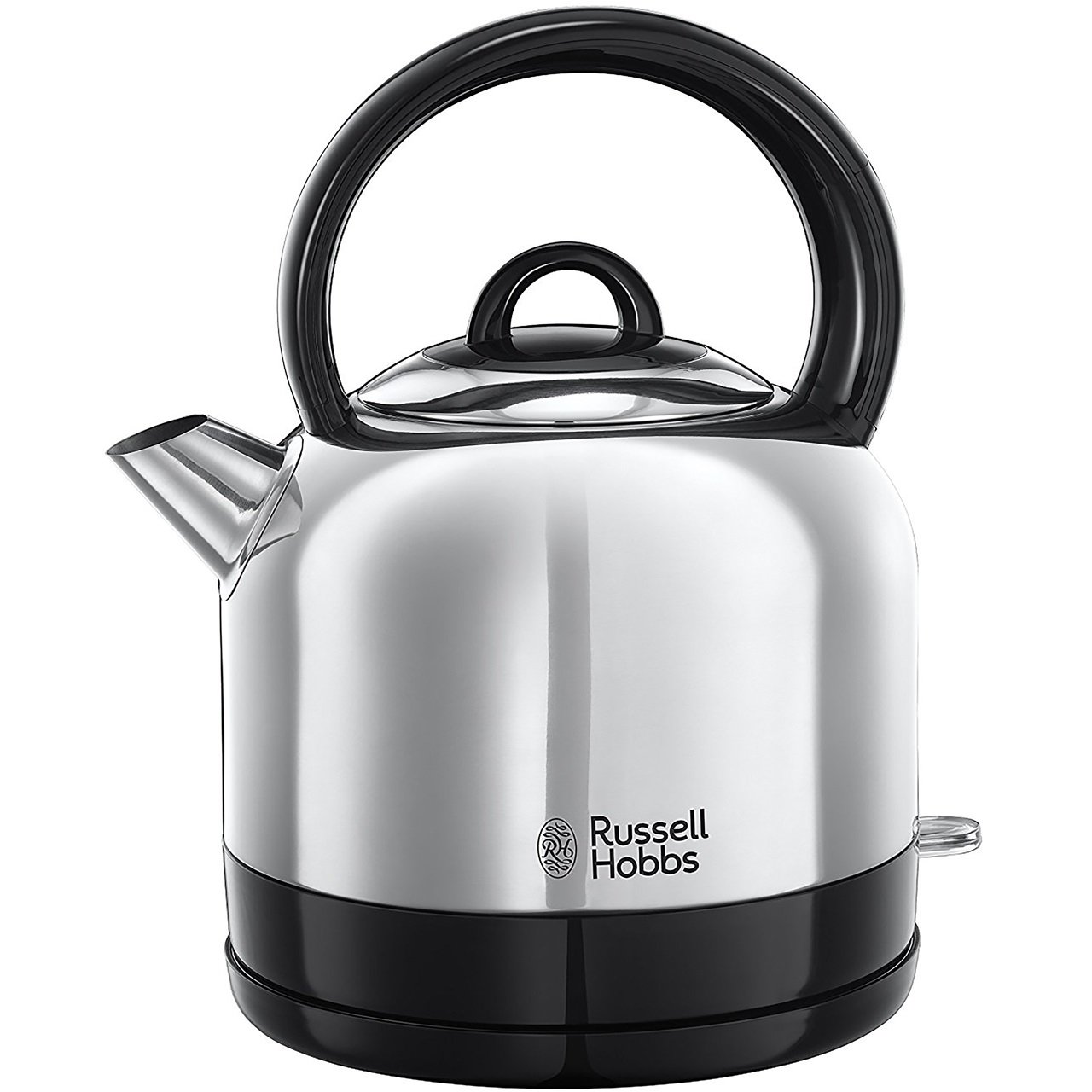 Russell Hobbs Stainless Steel Dome Kettle, 1.5 Litre, 3000 Watt Amazon