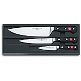 W&uuml;sthof - Three Piece Cook&rsquo;s Set - 3 1/2" Paring Knife, 6" Utility Knife, and 8" Cook&rsquo;s Knife (9608)