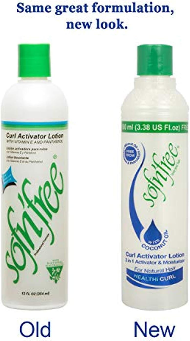 Sofn Curl Activator Lotion with Vitamin E & Panthenol for Natural Hair - Image 4