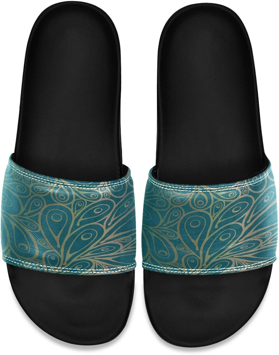peacocks slippers