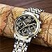 Mens Watches Waterproof Chronograph Stainless Steel Analog Quartz Watch Men Luxury Brand Fashion Dress Business Wristwatch