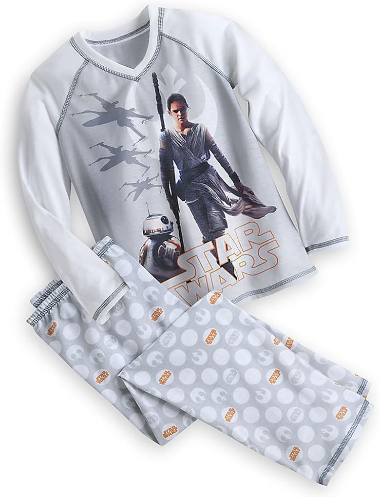 Disney Star Wars The Force Awakens Rey Pajamas Set Girls