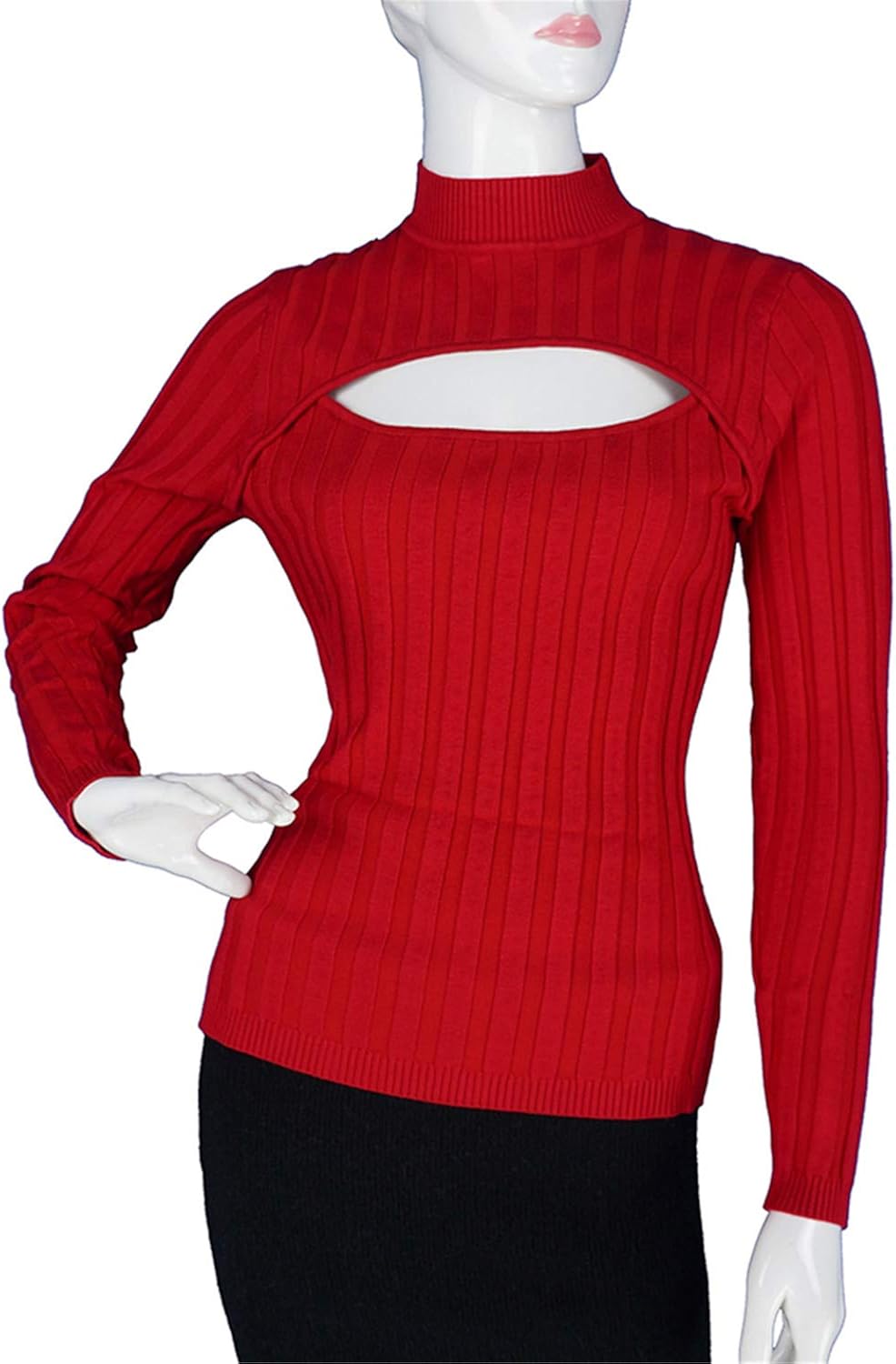 Women Hulione Open Chest Sweaters 