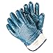 MPG 9761R Predator Premium Nitrile-Coated Gloves, Blue/White, Large, 12 Pairs