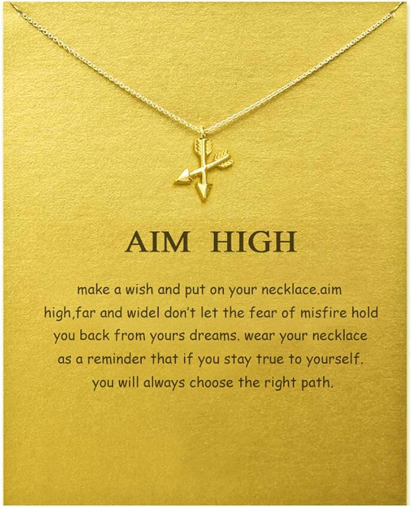 Lang Xuan Friendship Anchor Compass Necklace Good Luck Elephant Pendant Chain Necklace With Message Card Gift Card Jewelry Girls Rayvoltbike Com