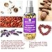 Full Body Oil Moisturizing Oil For Normal to Dry Skin Face Hair Cuticle Scalp Nails. Essential Oil, Coconut, Argan, Jojoba & Sweet Almond Oil Blend. 4oz (Lavender)