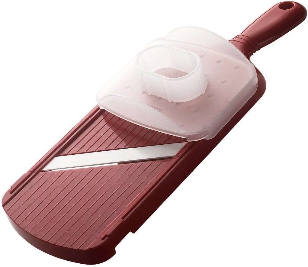 Kyocera Csn-202-rd Adjustable Mandoline Slicer; Red