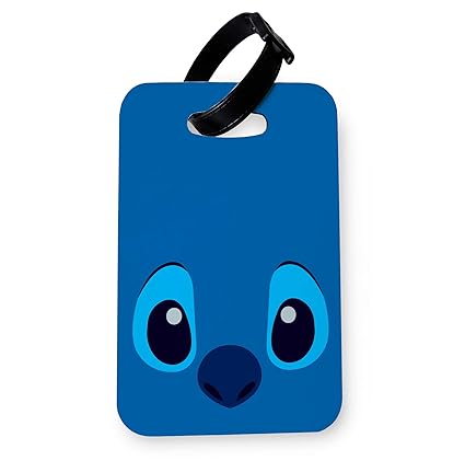 disney stitch luggage tag