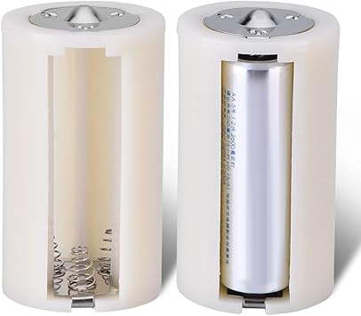 Fosa 3 Aa To 1 D Size Series Parallel Battery Converter Holder Conversion Adapter Switcher Connection Case Box 5 Pcs