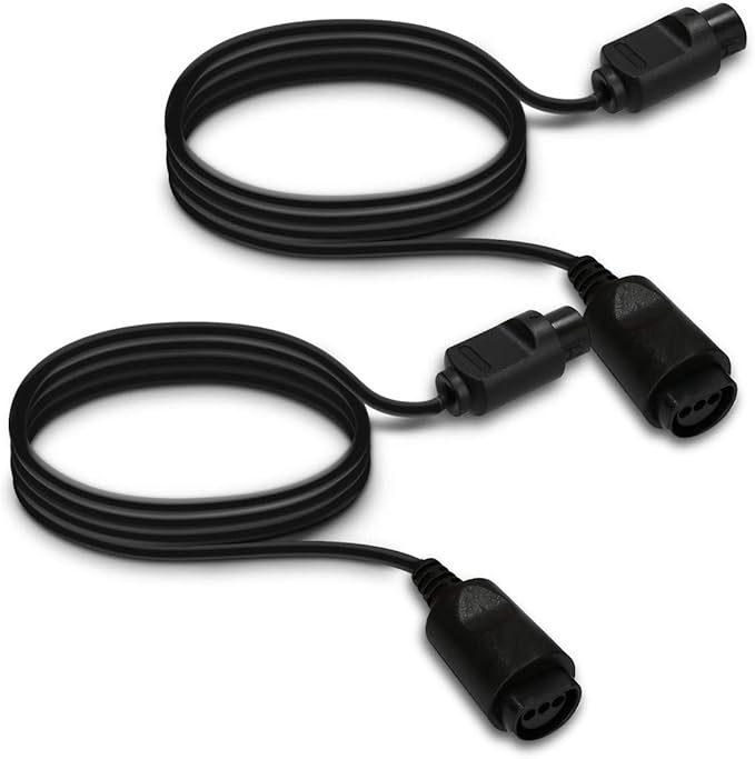 kwmobile 2x Extension Cable Compatible with Nintendo 64 Controller